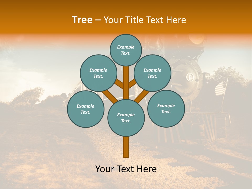 Steam Train PowerPoint Template