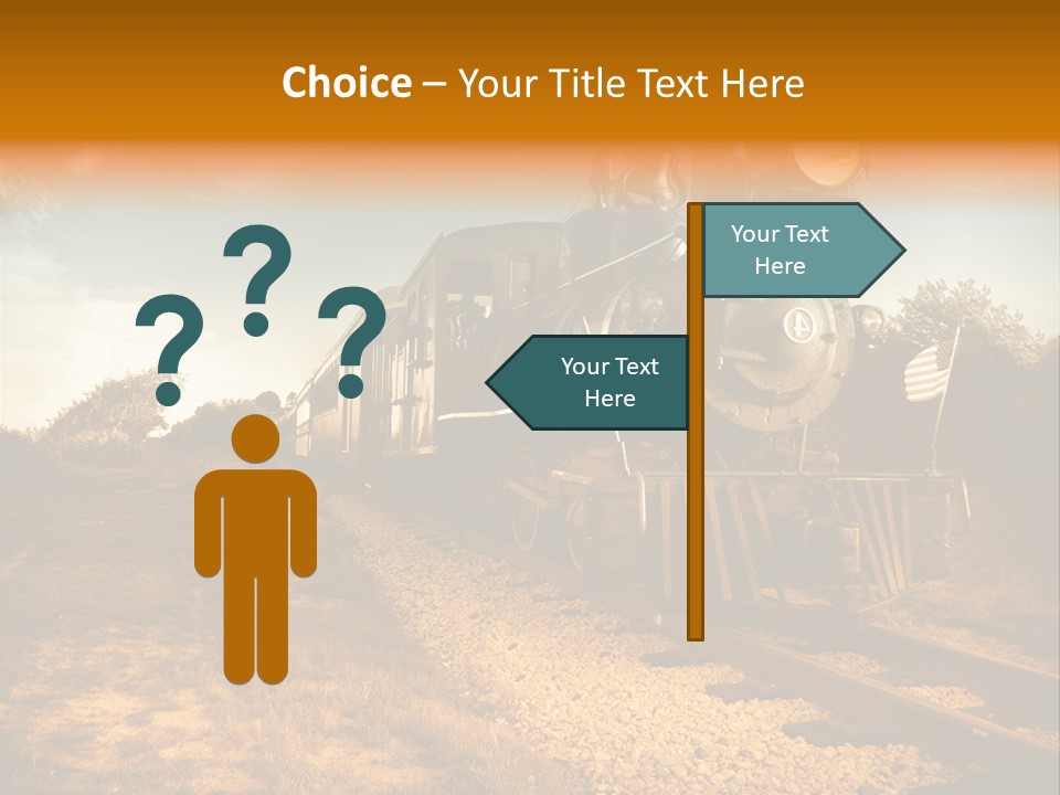 Steam Train PowerPoint Template