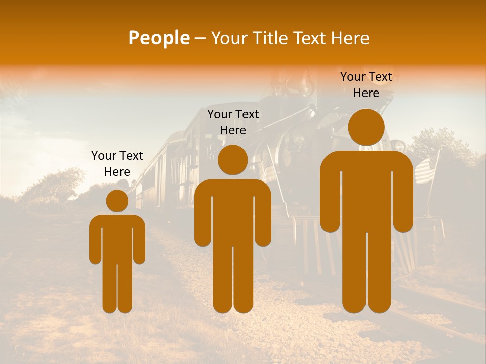 Steam Train PowerPoint Template