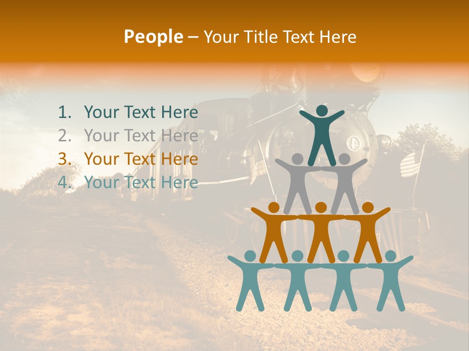 Steam Train PowerPoint Template