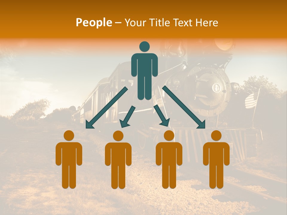 Steam Train PowerPoint Template