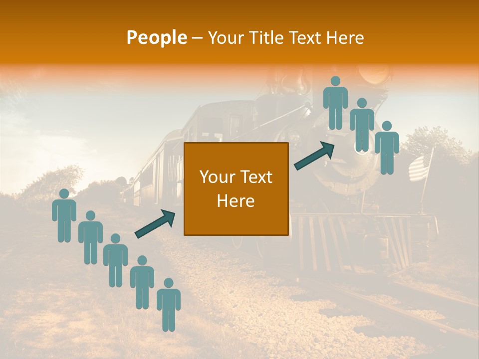 Steam Train PowerPoint Template