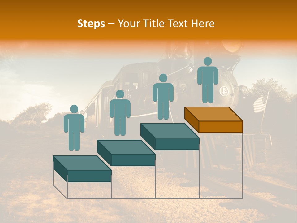 Steam Train PowerPoint Template