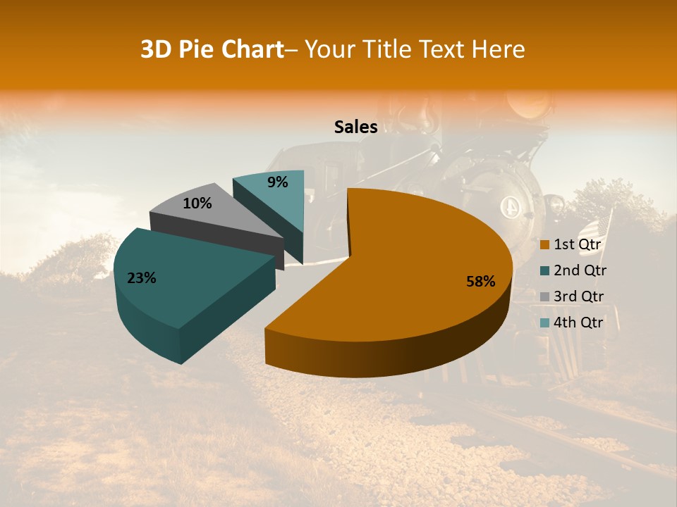 Steam Train PowerPoint Template