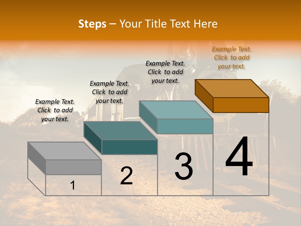 Steam Train PowerPoint Template
