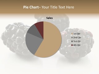 Fruit Berry White PowerPoint Template