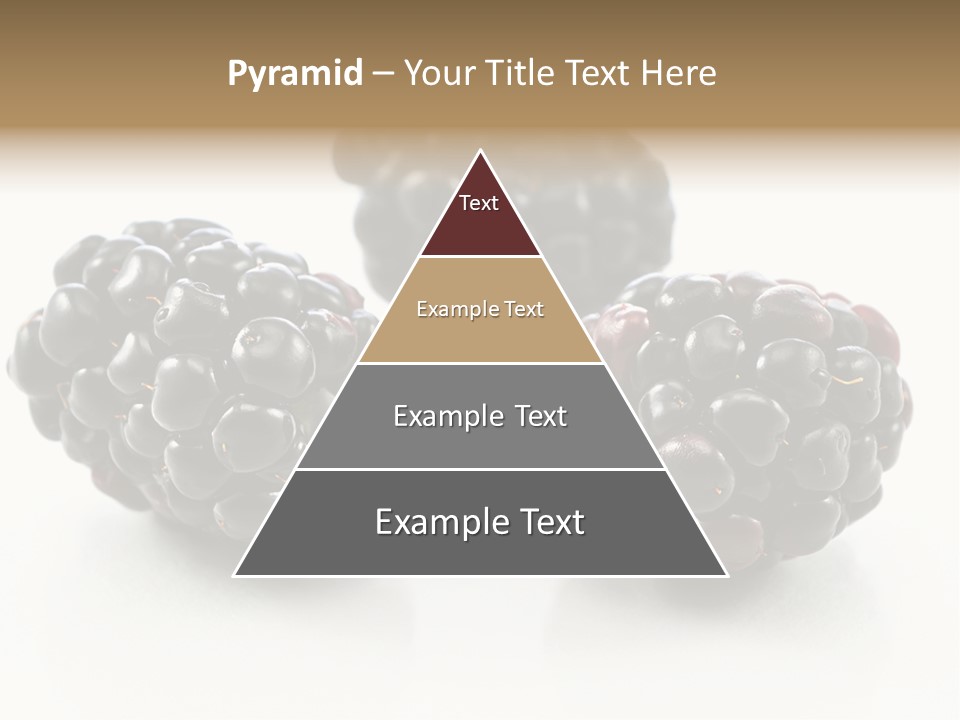 Fruit Berry White PowerPoint Template