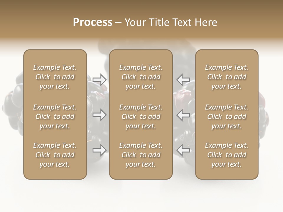 Fruit Berry White PowerPoint Template