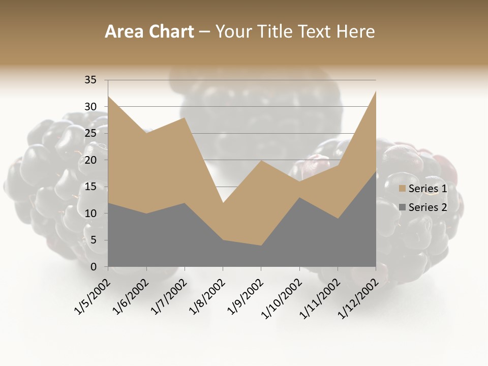Fruit Berry White PowerPoint Template