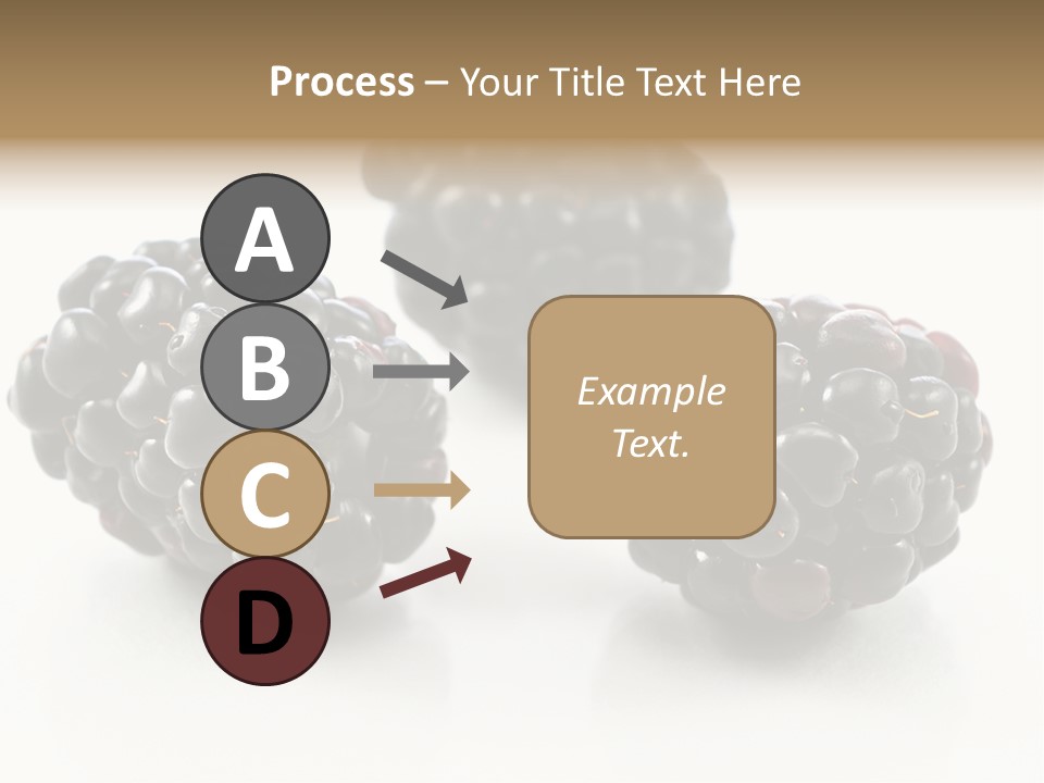 Fruit Berry White PowerPoint Template