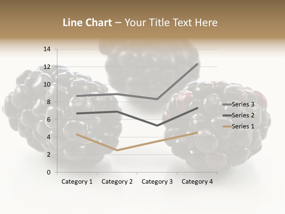 Fruit Berry White PowerPoint Template