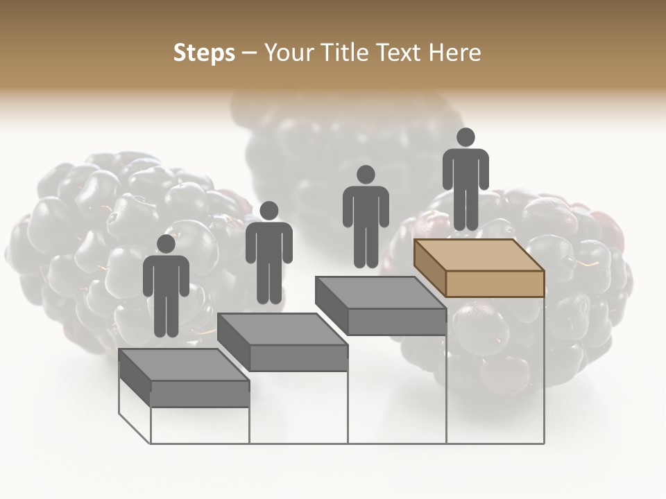 Fruit Berry White PowerPoint Template