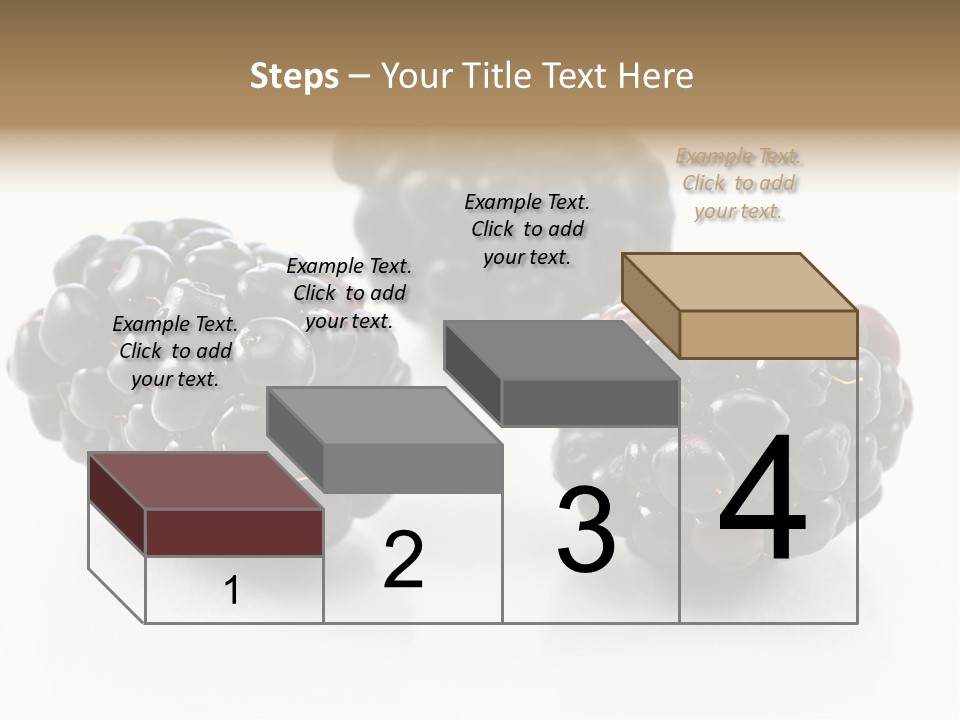 Fruit Berry White PowerPoint Template