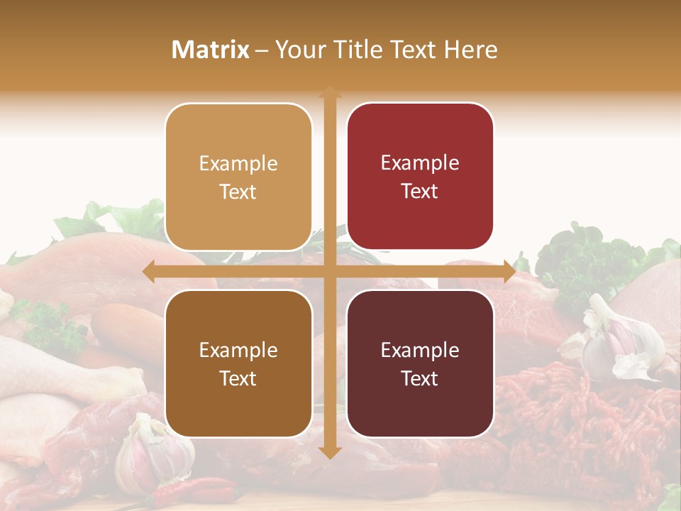 Butchery Meat PowerPoint Template