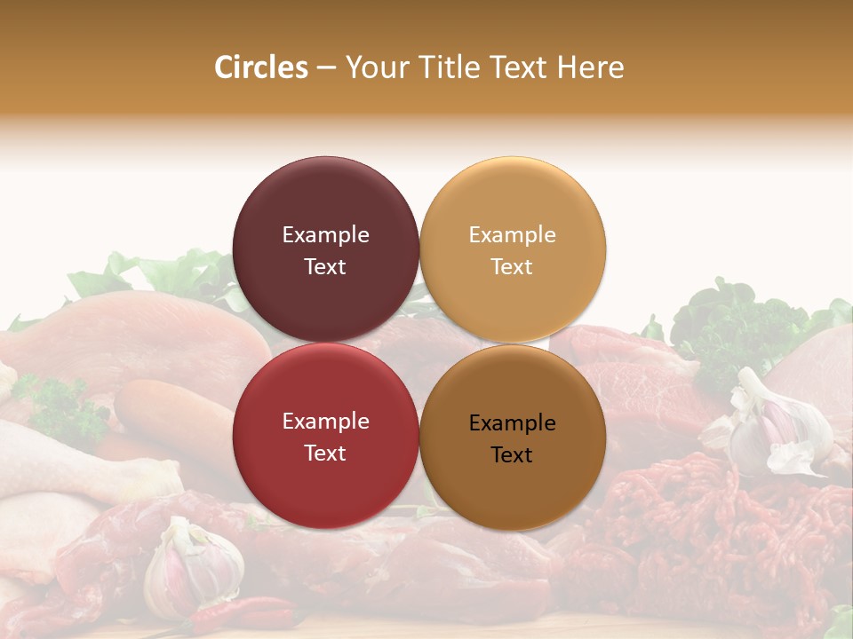 Butchery Meat PowerPoint Template