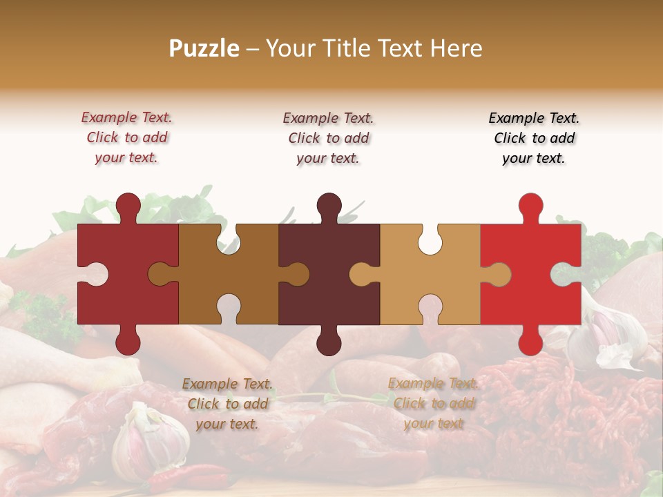 Butchery Meat PowerPoint Template