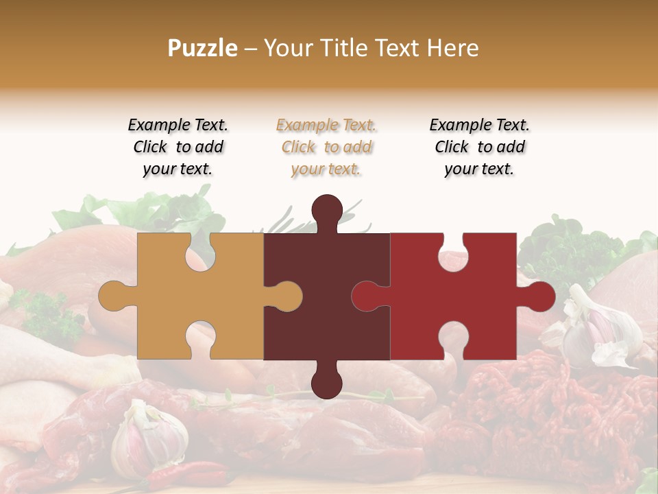 Butchery Meat PowerPoint Template