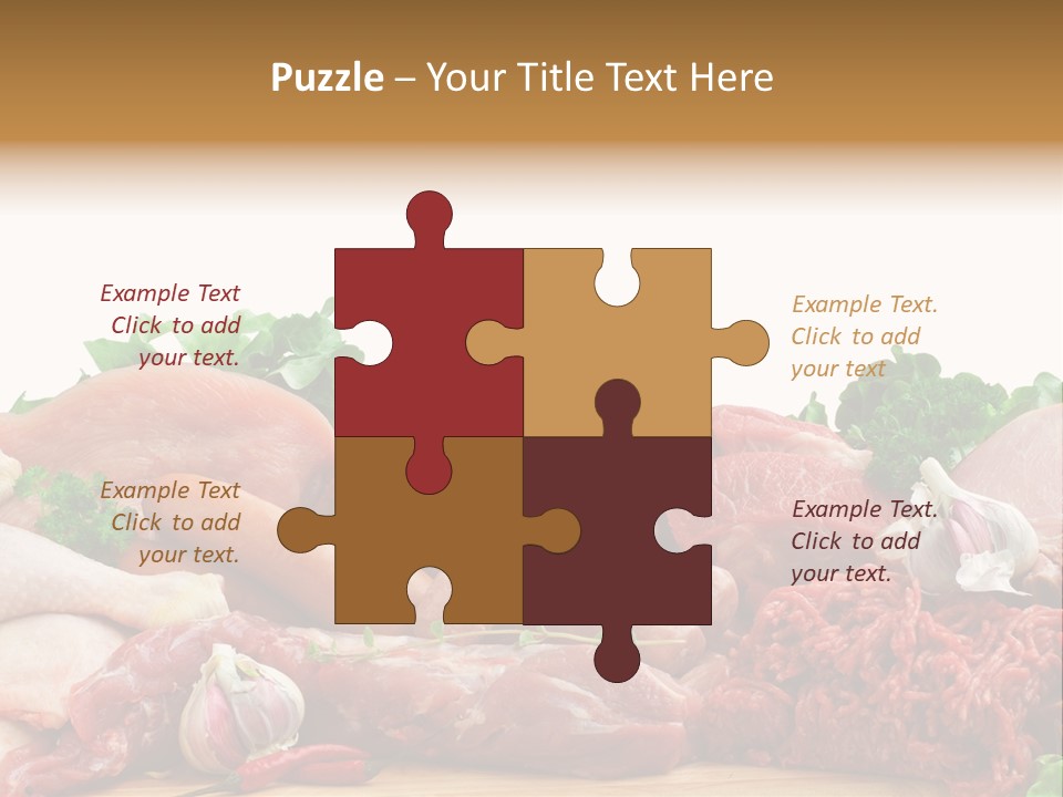 Butchery Meat PowerPoint Template