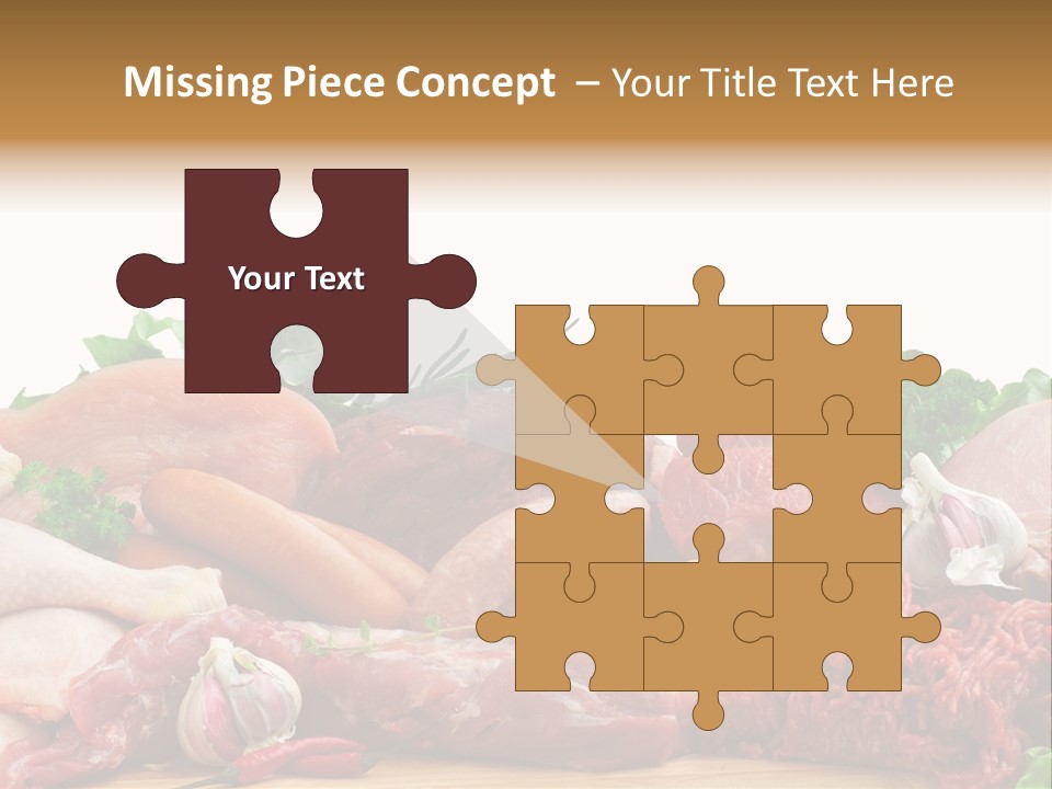 Butchery Meat PowerPoint Template