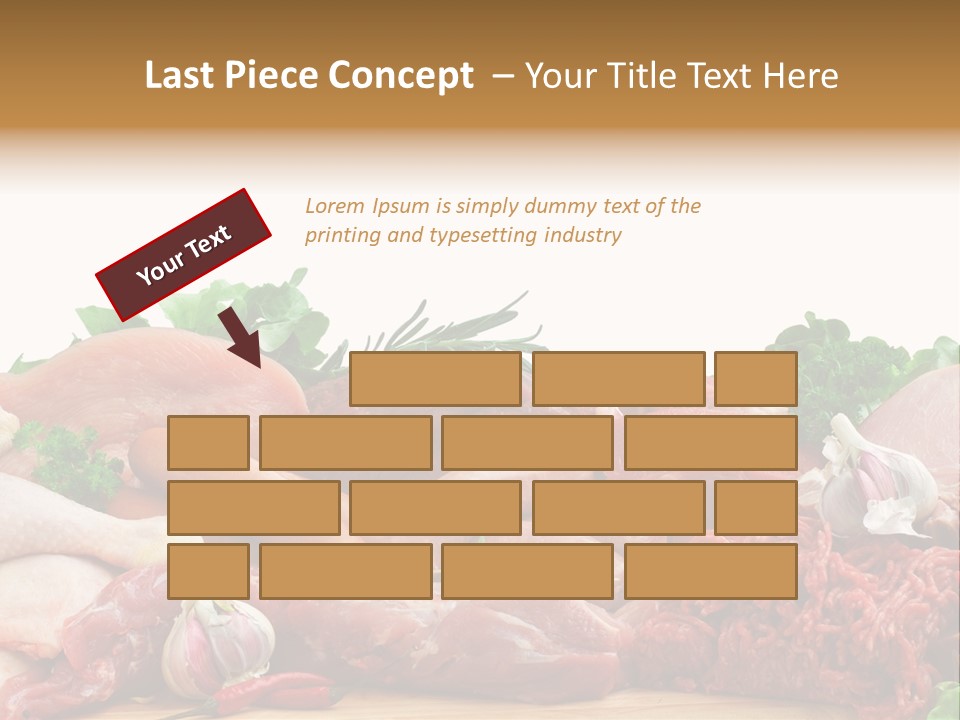 Butchery Meat PowerPoint Template