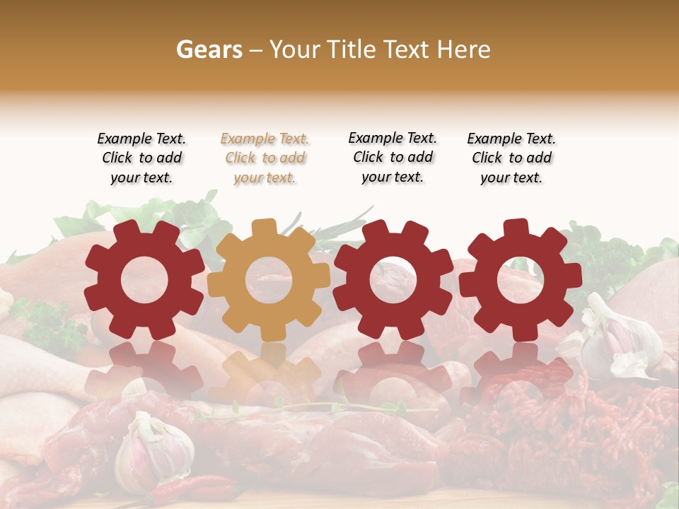 Butchery Meat PowerPoint Template