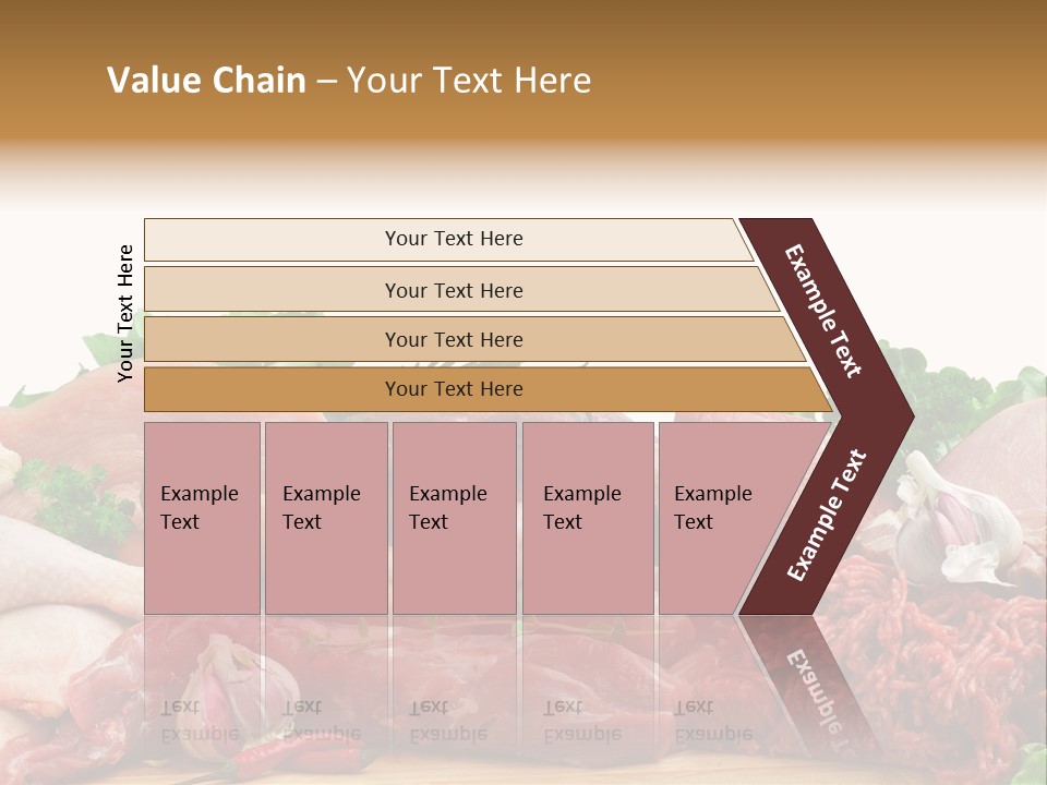 Butchery Meat PowerPoint Template
