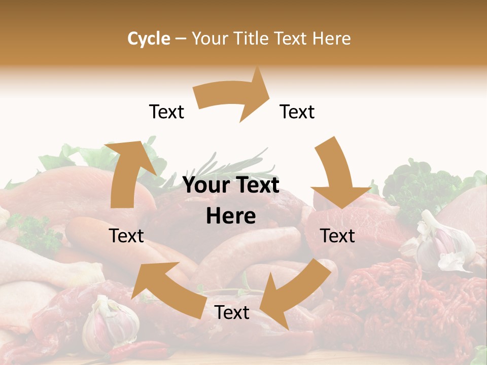 Butchery Meat PowerPoint Template