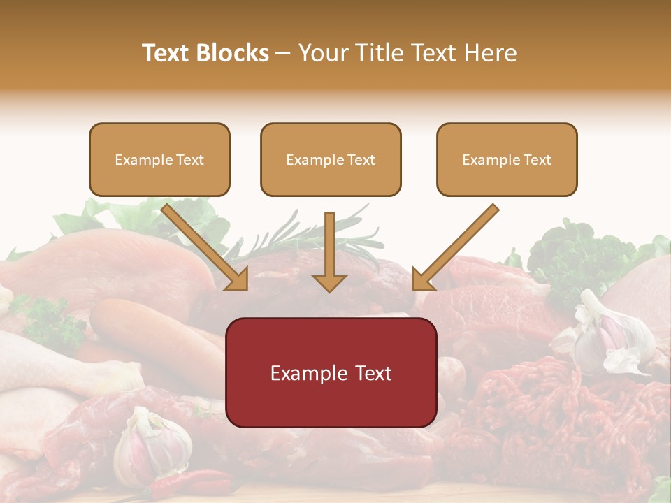 Butchery Meat PowerPoint Template