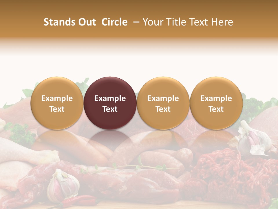 Butchery Meat PowerPoint Template