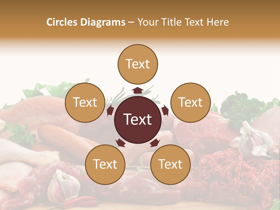 Butchery Meat PowerPoint Template