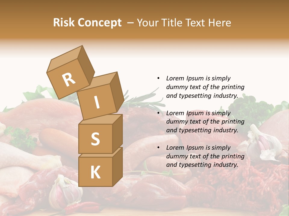 Butchery Meat PowerPoint Template