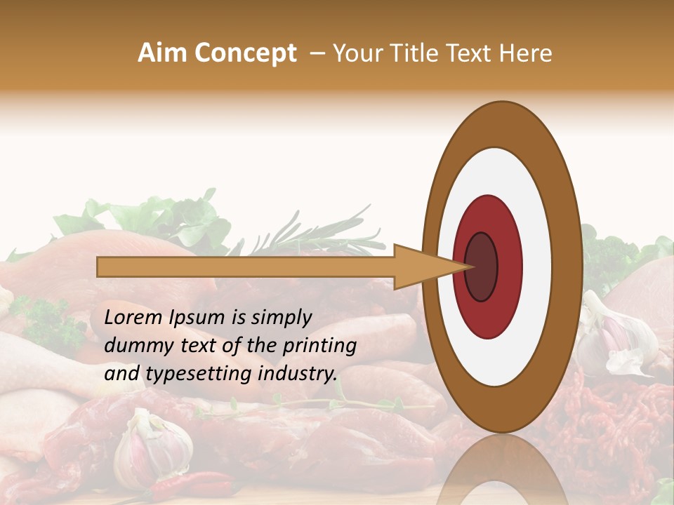 Butchery Meat PowerPoint Template
