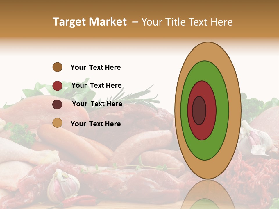 Butchery Meat PowerPoint Template