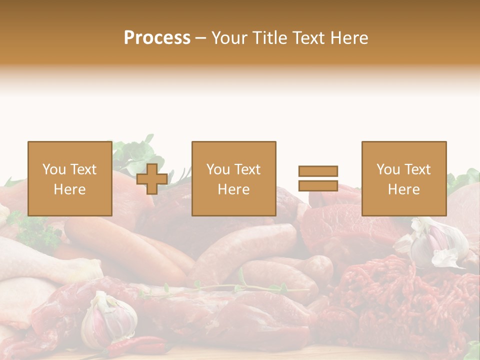 Butchery Meat PowerPoint Template