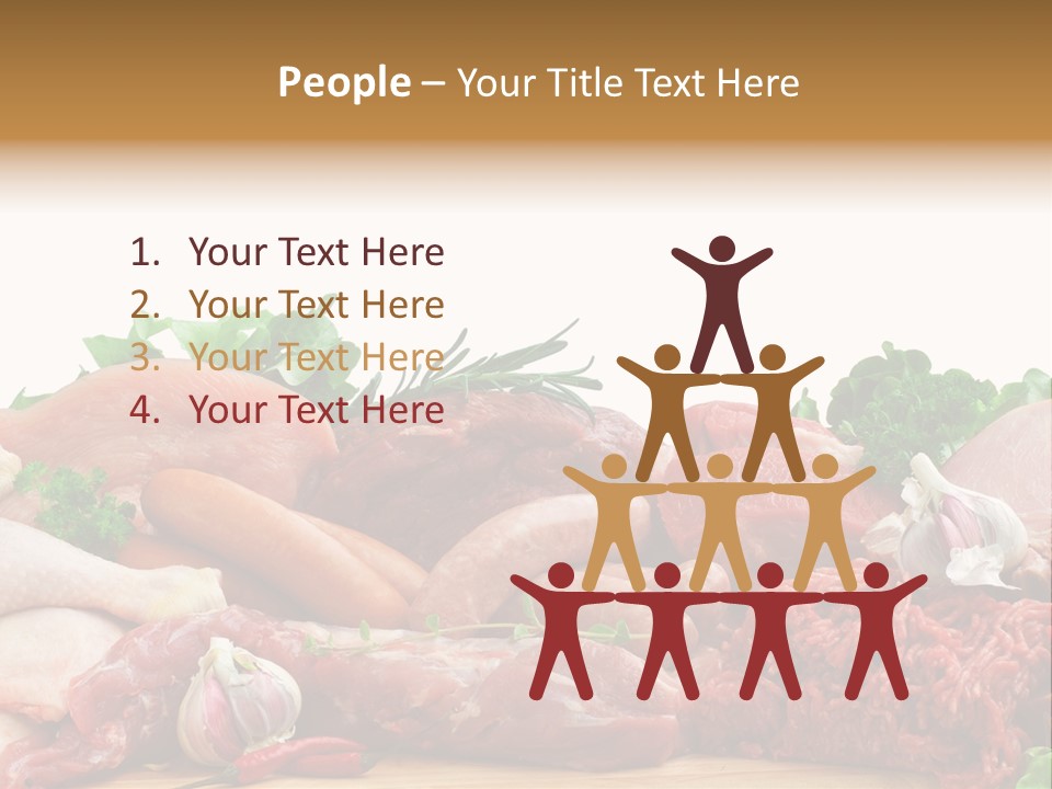 Butchery Meat PowerPoint Template