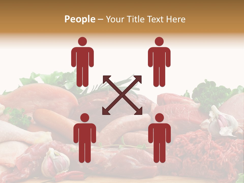 Butchery Meat PowerPoint Template