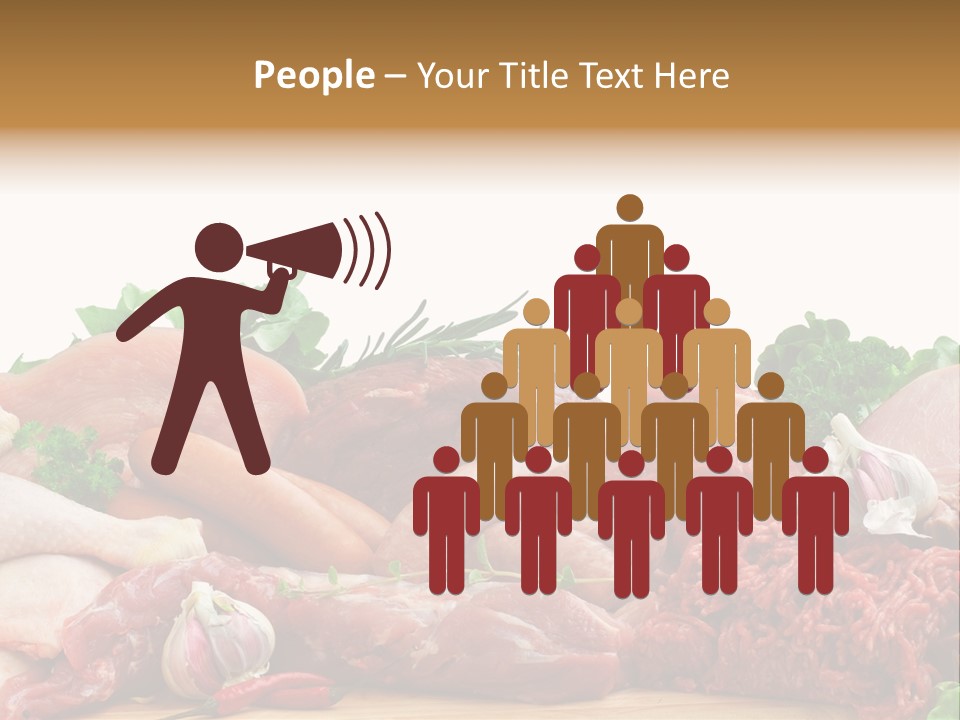 Butchery Meat PowerPoint Template