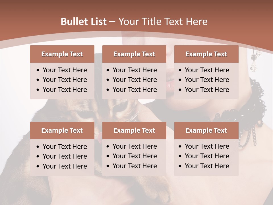 Look Skin Emotion PowerPoint Template