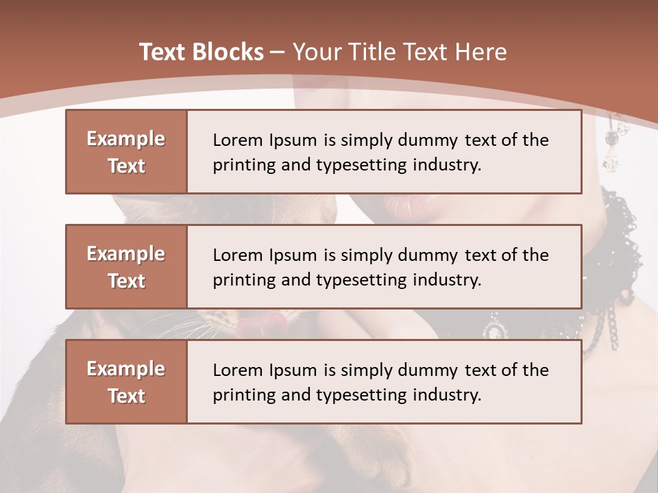 Look Skin Emotion PowerPoint Template