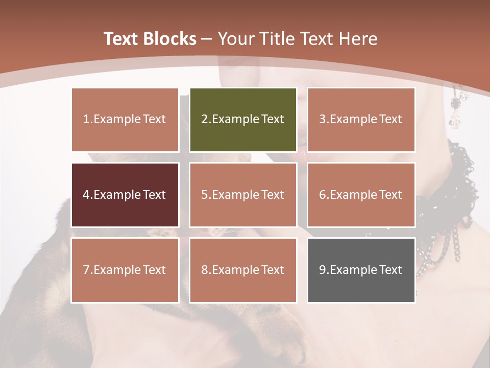 Look Skin Emotion PowerPoint Template