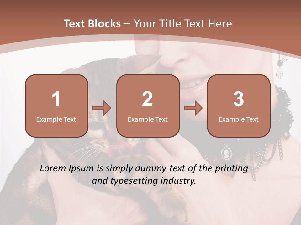 Look Skin Emotion PowerPoint Template