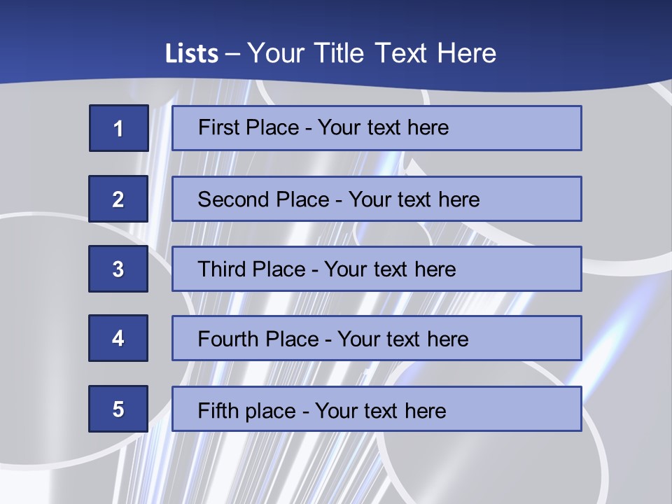 Paslanmaz Çelik Borular PowerPoint Template