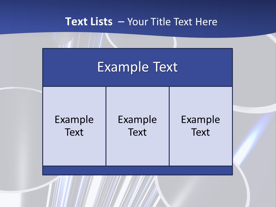 Paslanmaz Çelik Borular PowerPoint Template