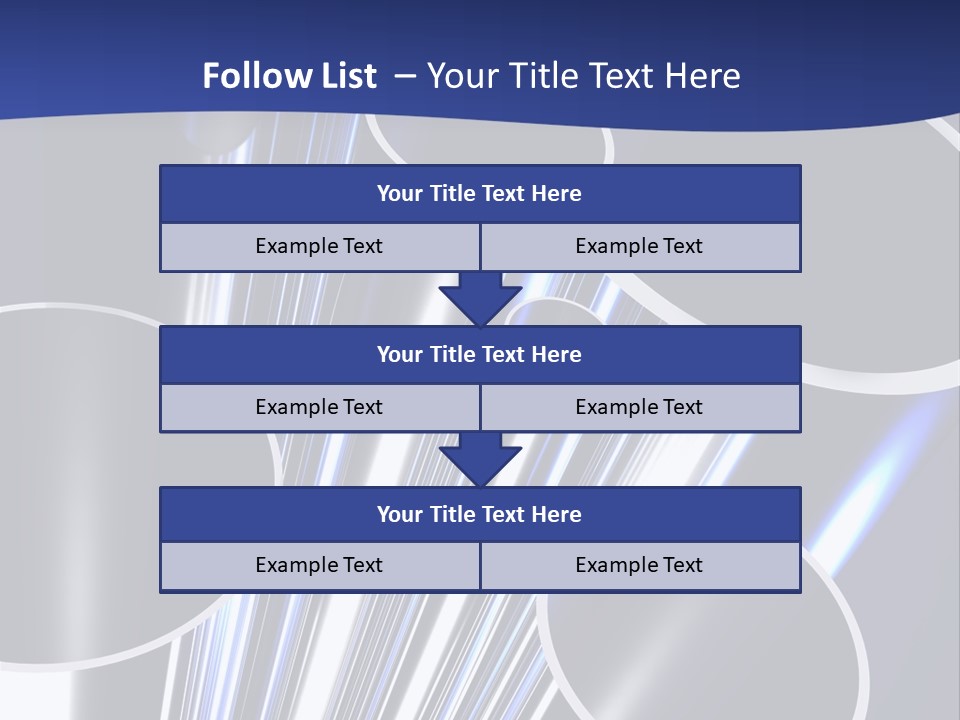 Paslanmaz Çelik Borular PowerPoint Template