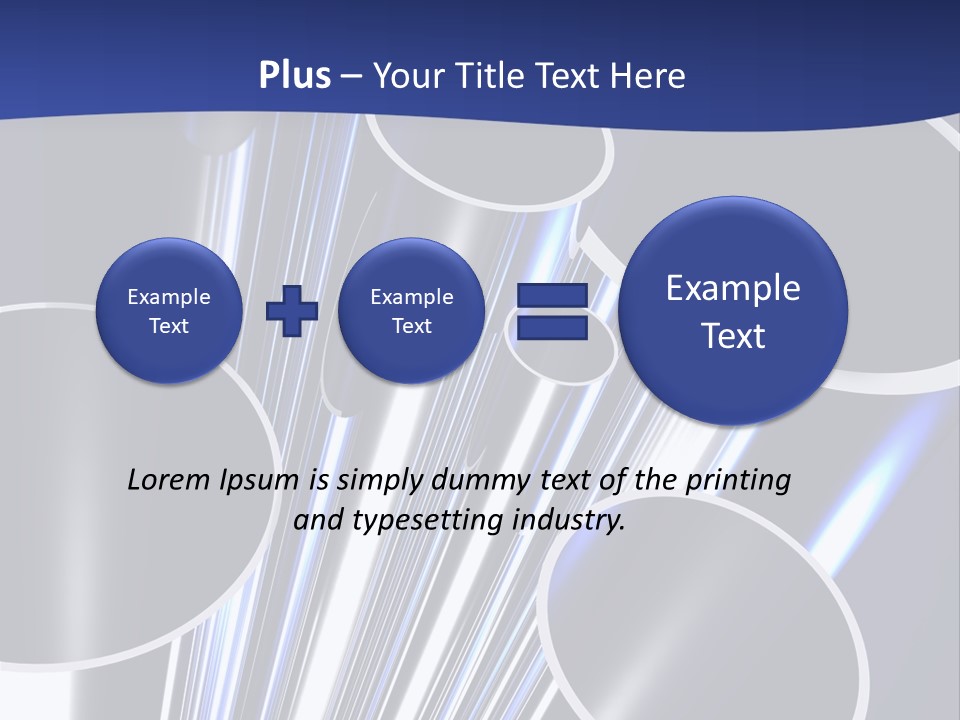 Paslanmaz Çelik Borular PowerPoint Template