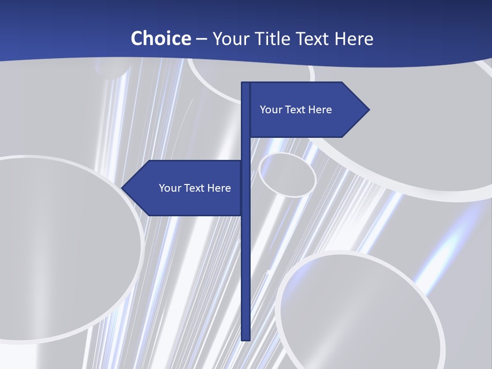 Paslanmaz Çelik Borular PowerPoint Template