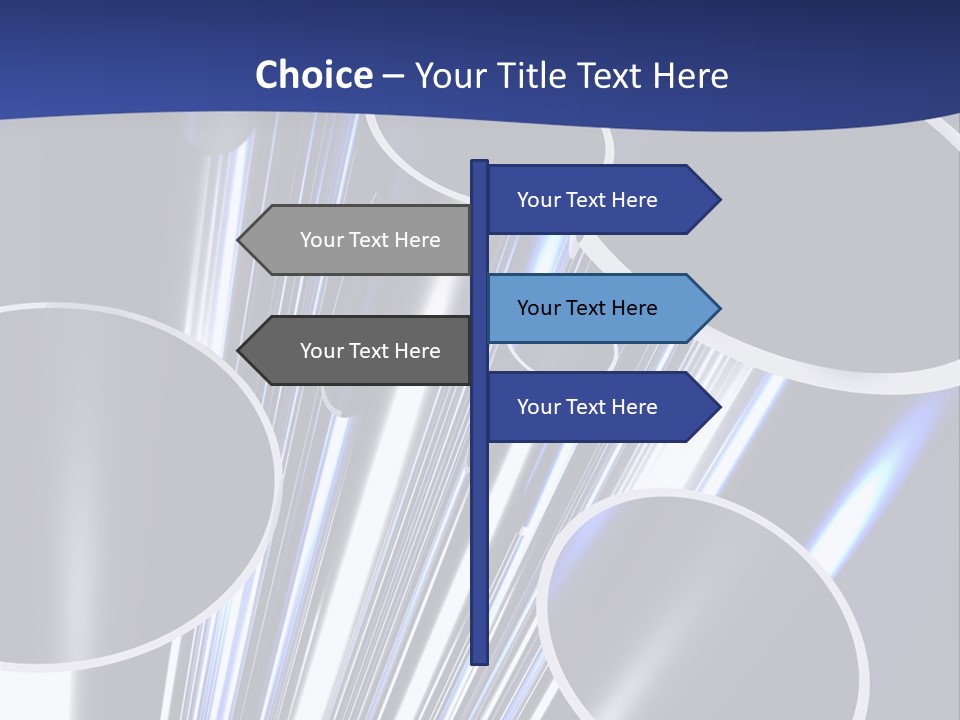 Paslanmaz Çelik Borular PowerPoint Template