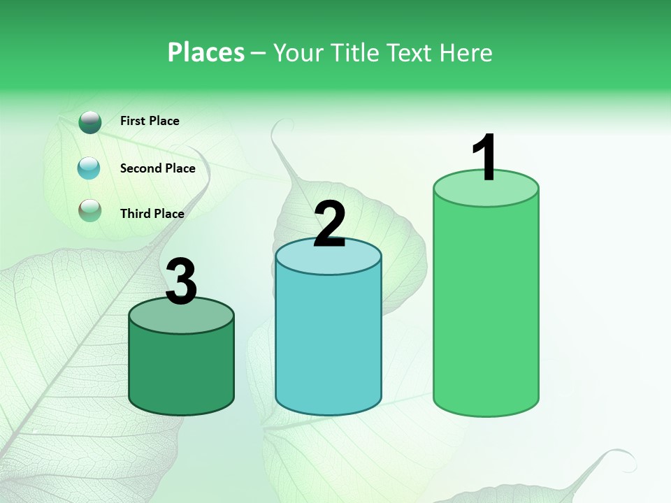 Green Border Design PowerPoint Template