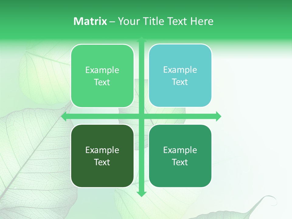 Green Border Design PowerPoint Template