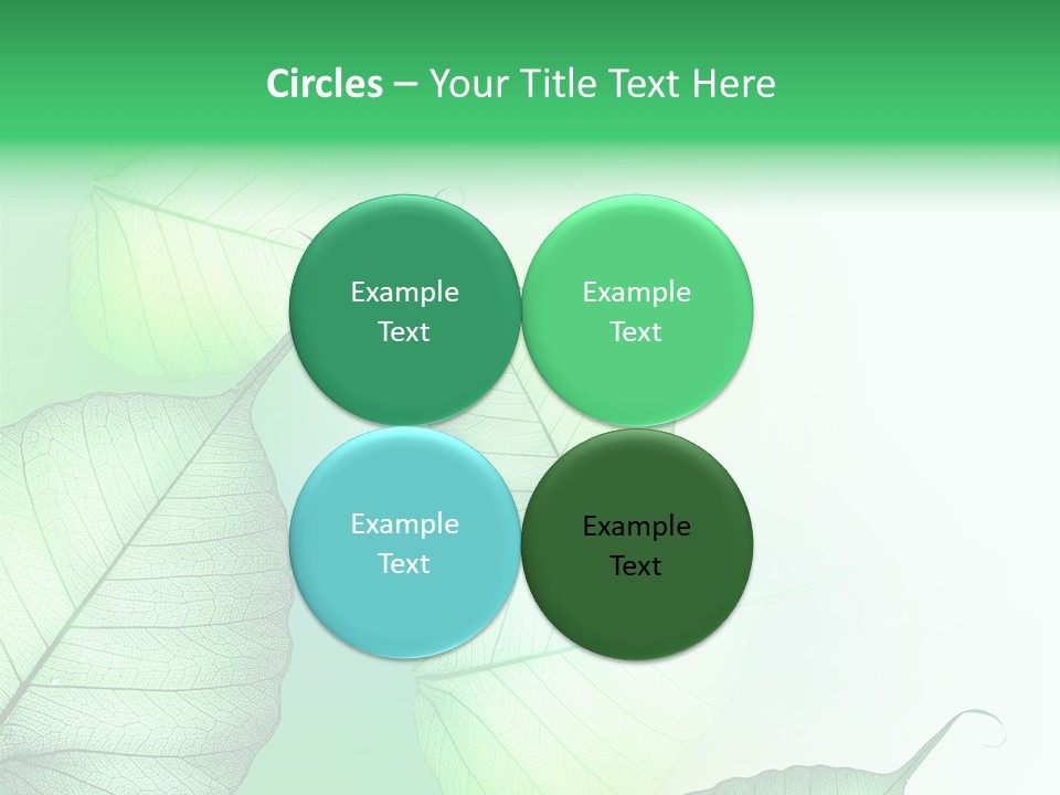 Green Border Design PowerPoint Template